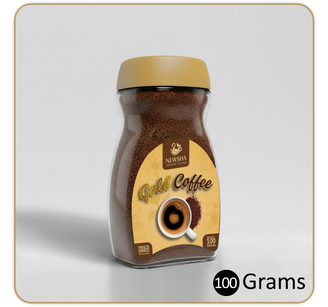 قهوه گلد 100گرمی نیوشا